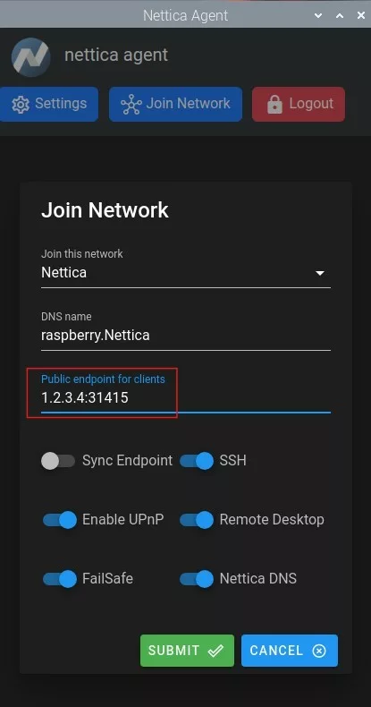 raspberry-pi-join-network » Nettica
